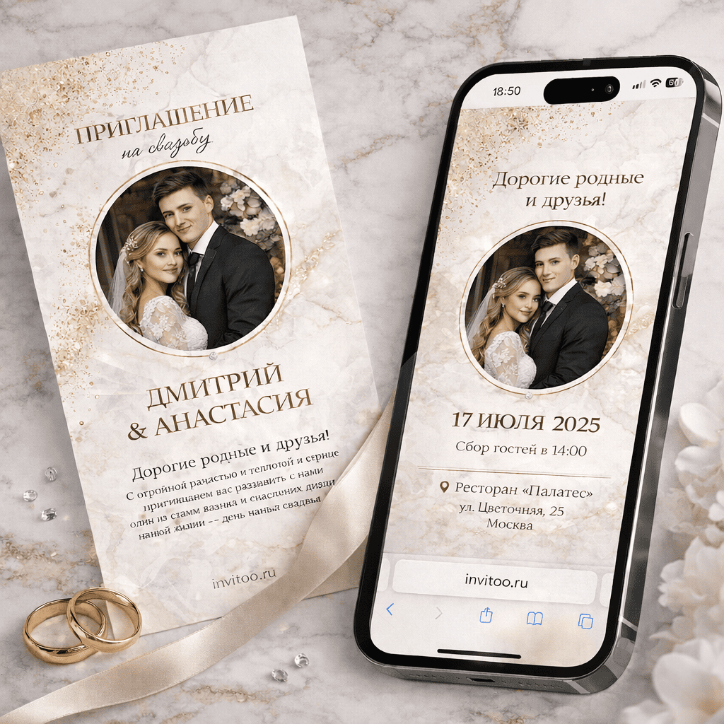Шаблоны приглашений